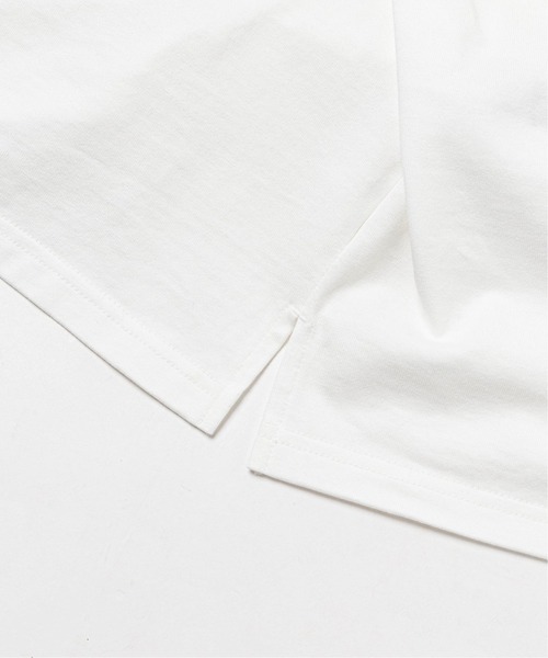 LACOSTE(ラコステ)の「【LACOSTE / ラコステ】別注 モックネック Tシャツ(Tシャツ/カットソー・メンズ・ホワイト/キャメル/グレー/ネイビー/ブラック・4/5/3)」の8枚目の写真