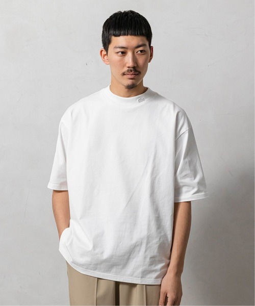 LACOSTE(ラコステ)の「【LACOSTE / ラコステ】別注 モックネック Tシャツ(Tシャツ/カットソー・メンズ・ホワイト/キャメル/グレー/ネイビー/ブラック・4/5/3)」の9枚目の写真
