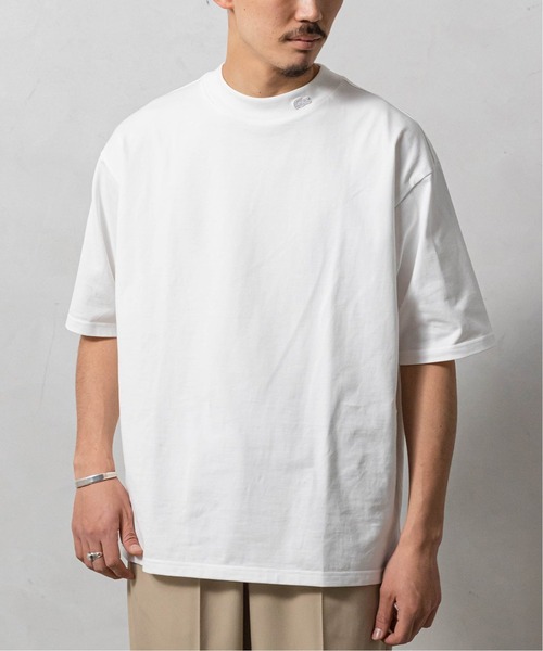 LACOSTE(ラコステ)の「【LACOSTE / ラコステ】別注 モックネック Tシャツ(Tシャツ/カットソー・メンズ・ホワイト/キャメル/グレー/ネイビー/ブラック・4/5/3)」の11枚目の写真