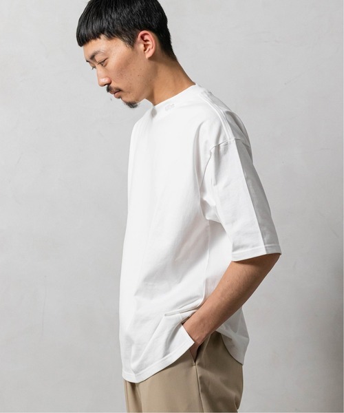 LACOSTE(ラコステ)の「【LACOSTE / ラコステ】別注 モックネック Tシャツ(Tシャツ/カットソー・メンズ・ホワイト/キャメル/グレー/ネイビー/ブラック・4/5/3)」の15枚目の写真