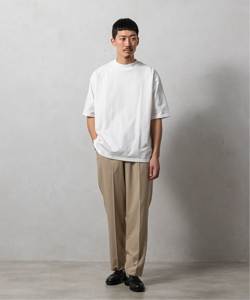 LACOSTE(ラコステ)の「【LACOSTE / ラコステ】別注 モックネック Tシャツ(Tシャツ/カットソー・メンズ・ホワイト/キャメル/グレー/ネイビー/ブラック・4/5/3)」の17枚目の写真