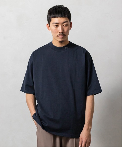 LACOSTE(ラコステ)の「【LACOSTE / ラコステ】別注 モックネック Tシャツ(Tシャツ/カットソー・メンズ・ホワイト/キャメル/グレー/ネイビー/ブラック・4/5/3)」の18枚目の写真