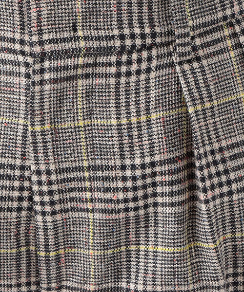 ISABEL MARANT(イザベルマラン)の「ISABEL MARANT CEYO チェックテーパードパンツ(スラックス・レディース・グレー系その他2・36/34)」の8枚目の写真