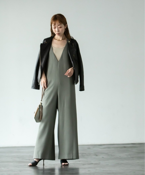 Noble（ノーブル）の「《追加4》ソフトラムレザーライダースブルゾン◆（ライダースジャケット・レディース・ベージュ/ブラウン/ブラック・40/38/36/34）」の16枚目の写真