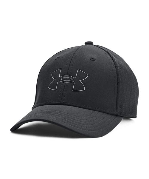 UNDER ARMOUR(アンダーアーマー)の「UAアイソチル ドライバー メッシュ アジャスタブルキャップ(ゴルフ/メンズ)(キャップ・メンズ・ネイビー/ブラック/ホワイト・ONESIZE)」の1枚目の写真