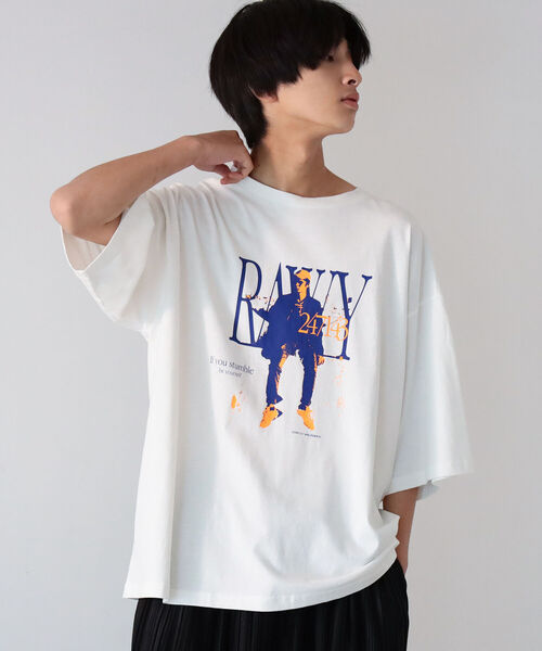 BeAMS DOT（ビームスドット）の「【WEB限定】BeAMS DOT / フォト プリントTシャツ（Tシャツ/カットソー・メンズ・ホワイト・MEDIUM/LARGE）」の2枚目の写真