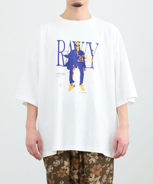 BeAMS DOT（ビームスドット）の「【WEB限定】BeAMS DOT / フォト プリントTシャツ（Tシャツ/カットソー・メンズ・ホワイト・MEDIUM/LARGE）」の9枚目の写真