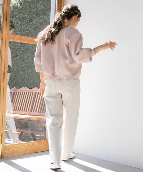 fifth（フィフス）の「前後2wayカーディガントップス（カーディガン/ボレロ・レディース・ブラック/ピンク/ライトベージュ/ブルー/グリーン/キャメル・M）」の11枚目の写真