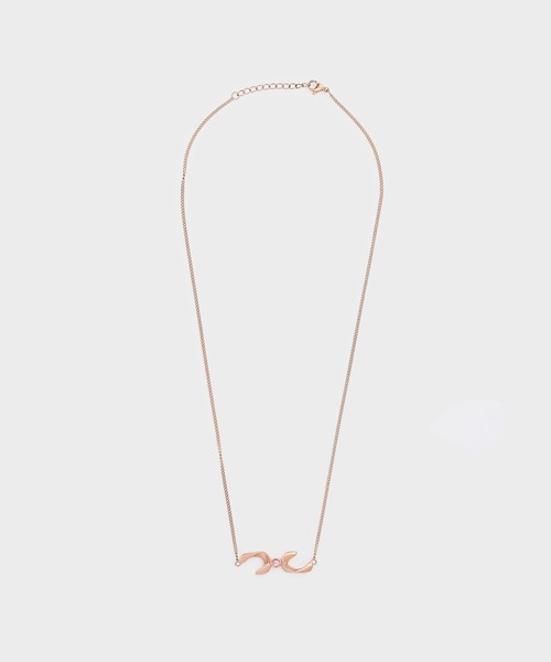 CHARLES & KEITH（チャールズ & キース）の「ジェムエンベリッシュド スカルプチャーペンダントネックレス / Gem-Embellished Sculptural Pendant Necklace（ネックレス・レディース・マルチ/ゴールド系その他・FREE）」の3枚目の写真