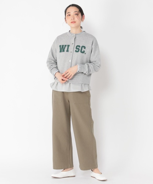 studio CLIP（スタディオクリップ）の「ナチュラルオックスベイカーパンツ（その他パンツ・レディース・ブラック/カーキ/アイボリー・MEDIUM/LARGE）」の13枚目の写真