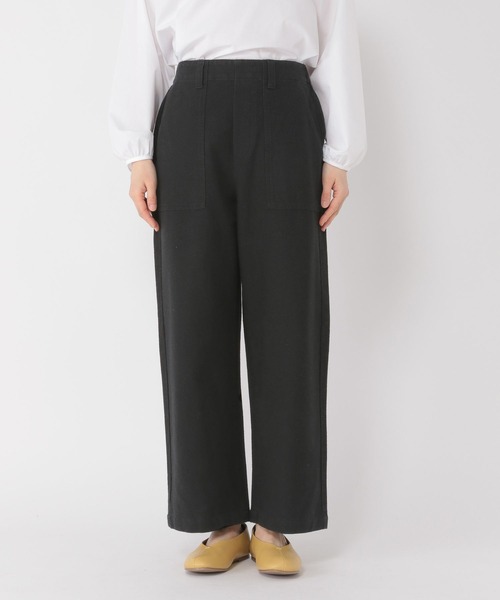 studio CLIP（スタディオクリップ）の「ナチュラルオックスベイカーパンツ（その他パンツ・レディース・ブラック/カーキ/アイボリー・MEDIUM/LARGE）」の14枚目の写真