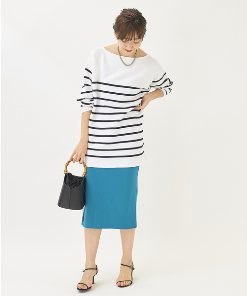 plage（プラージュ）の「Cupra jersey tight スカート◆（スカート・レディース・ブラック系その他/ブルー系その他・38/36）」の22枚目の写真