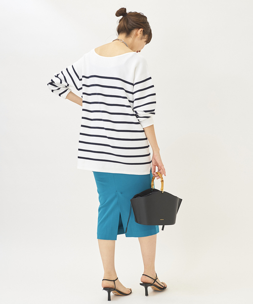 plage（プラージュ）の「Cupra jersey tight スカート◆（スカート・レディース・ブラック系その他/ブルー系その他・38/36）」の21枚目の写真