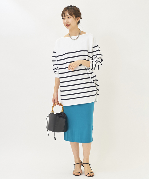 plage（プラージュ）の「Cupra jersey tight スカート◆（スカート・レディース・ブラック系その他/ブルー系その他・38/36）」の18枚目の写真