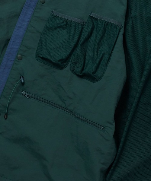 DAIWA PIER39（ダイワピア39）の「DAIWA PIER39 Tech Hiker Mountain Parka ダイワ ピア39（その他アウター・メンズ・グリーン/ネイビー/ブルー・MEDIUM/SMALL/LARGE）」の9枚目の写真