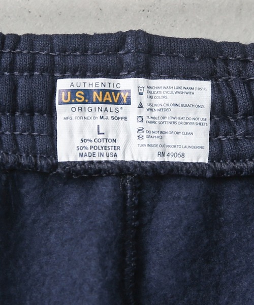 SOFFE（ソフィー）の「SOFFE OFFICIAL U.S.NAVY UNIFORM フィジカル トレーニング スウェットパンツ（スウェットパンツ・メンズ・ダークネイビー・L/M）」の17枚目の写真