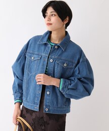OPAQUE.CLIP | 【C】ボーリュームスリーブデニムジャケット(デニムジャケット)