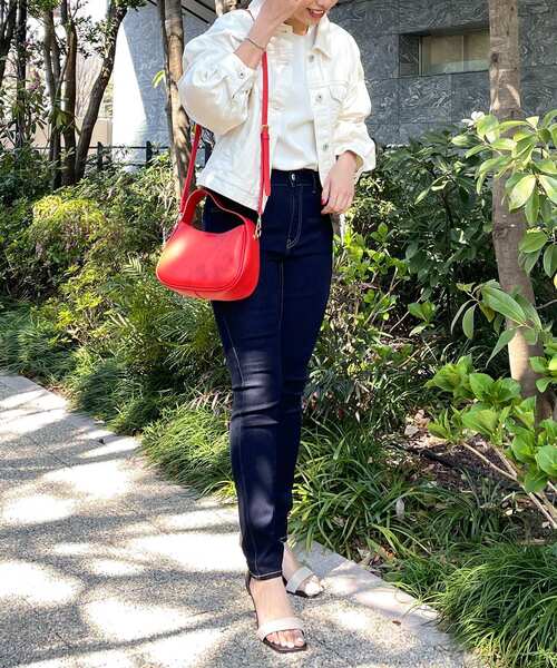 OPAQUE.CLIP（オペークドットクリップ）の「◆【C】ボーリュームスリーブデニムジャケット（デニムジャケット・レディース・オフホワイト/ネイビー/ブルー・00）」の19枚目の写真