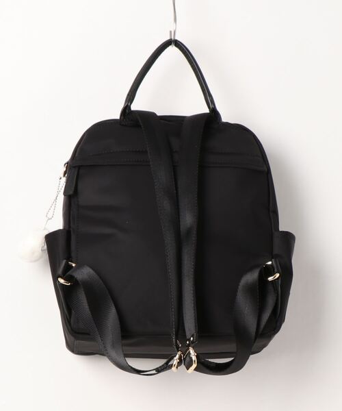 Kanana project(カナナプロジェクト)の「カナナプロジェクト リュックサック エブリーリュック B5収納可 ペットボトル収納可 31661(バックパック/リュック・レディース・ブラック/ネイビー/グレー/バーガンディー・FREE)」の6枚目の写真