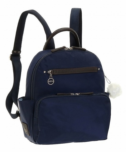 Kanana project(カナナプロジェクト)の「カナナプロジェクト リュックサック エブリーリュック B5収納可 ペットボトル収納可 31661(バックパック/リュック・レディース・ブラック/ネイビー/グレー/バーガンディー・FREE)」の3枚目の写真