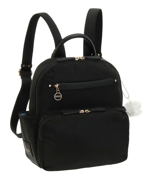 Kanana project(カナナプロジェクト)の「カナナプロジェクト リュックサック エブリーリュック B5収納可 ペットボトル収納可 31661(バックパック/リュック・レディース・ブラック/ネイビー/グレー/バーガンディー・FREE)」の1枚目の写真