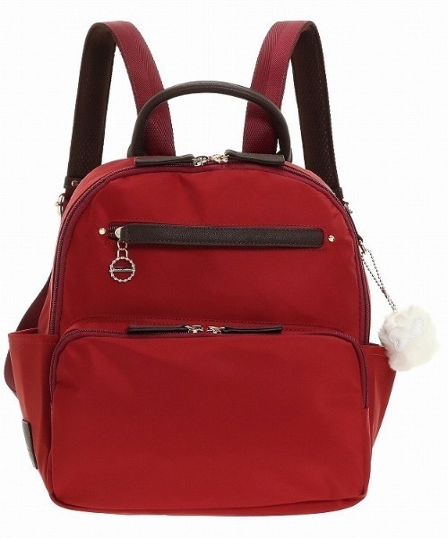 Kanana project(カナナプロジェクト)の「カナナプロジェクト リュックサック エブリーリュック B5収納可 ペットボトル収納可 31661(バックパック/リュック・レディース・ブラック/ネイビー/グレー/バーガンディー・FREE)」の21枚目の写真