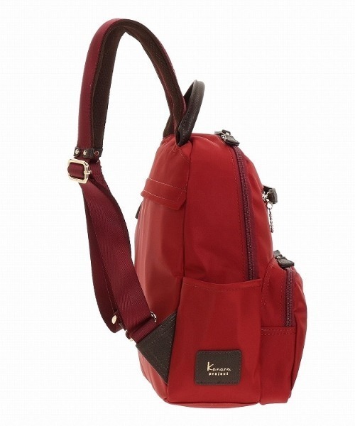 Kanana project(カナナプロジェクト)の「カナナプロジェクト リュックサック エブリーリュック B5収納可 ペットボトル収納可 31661(バックパック/リュック・レディース・ブラック/ネイビー/グレー/バーガンディー・FREE)」の20枚目の写真