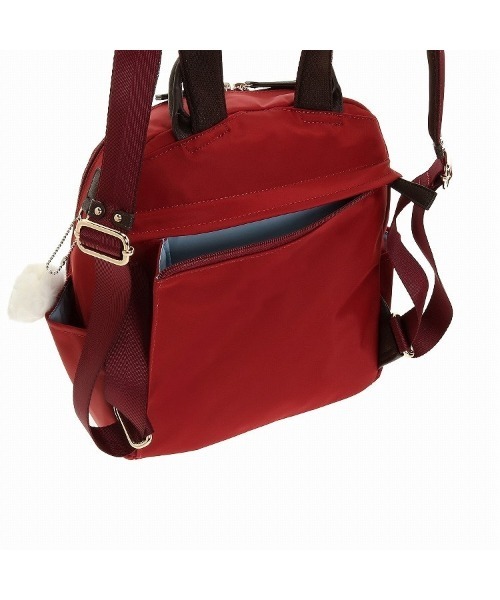 Kanana project(カナナプロジェクト)の「カナナプロジェクト リュックサック エブリーリュック B5収納可 ペットボトル収納可 31661(バックパック/リュック・レディース・ブラック/ネイビー/グレー/バーガンディー・FREE)」の17枚目の写真