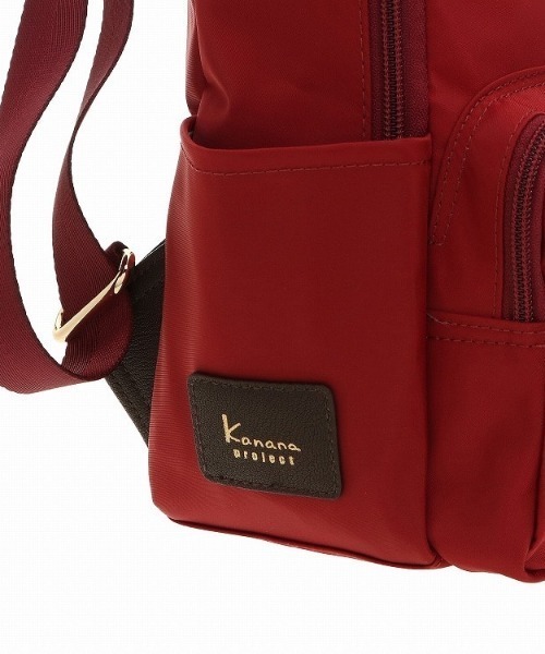 Kanana project(カナナプロジェクト)の「カナナプロジェクト リュックサック エブリーリュック B5収納可 ペットボトル収納可 31661(バックパック/リュック・レディース・ブラック/ネイビー/グレー/バーガンディー・FREE)」の14枚目の写真