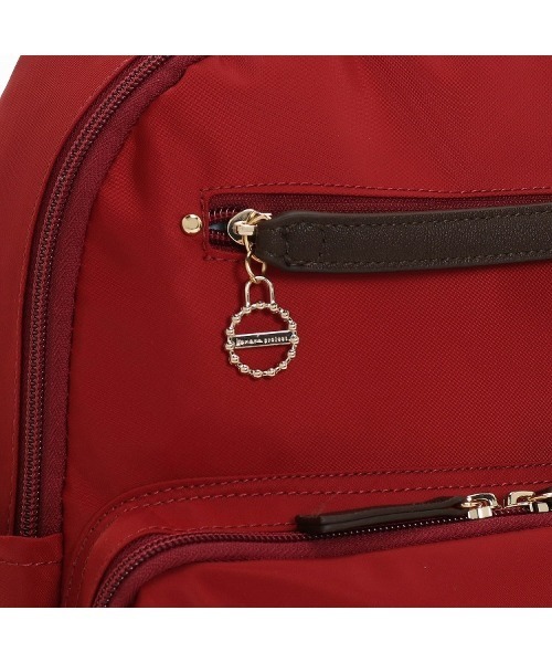 Kanana project(カナナプロジェクト)の「カナナプロジェクト リュックサック エブリーリュック B5収納可 ペットボトル収納可 31661(バックパック/リュック・レディース・ブラック/ネイビー/グレー/バーガンディー・FREE)」の13枚目の写真