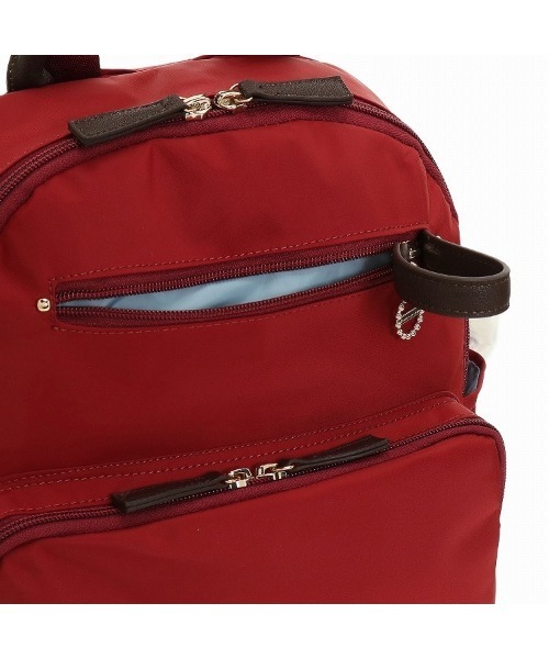 Kanana project(カナナプロジェクト)の「カナナプロジェクト リュックサック エブリーリュック B5収納可 ペットボトル収納可 31661(バックパック/リュック・レディース・ブラック/ネイビー/グレー/バーガンディー・FREE)」の12枚目の写真