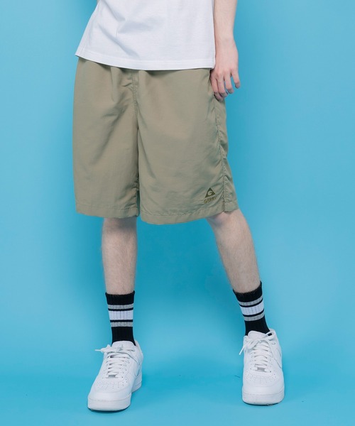 GERRY(ジェリー)の「GERRY/ジェリー 水陸両用 接触冷感 UVカット ナイロン バギー ショートパンツ イージーパンツ 水着 スイムパンツ(その他パンツ・メンズ・ベージュ/ネイビー/グレー/ブルー/グリーン/エメラルド/マスタード/ブラック系その他/オリーブ/オレンジ/ブラック/インディゴブルー/その他/レオパード/パープル/グレー系1/ブルー系1/オレンジ系1/ブラック系1/ベージュ系1/グリーン系1/ブルー系2/グレー系2・LL/M/L/S)」の9枚目の写真