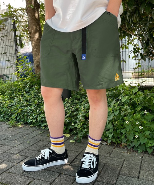 GERRY(ジェリー)の「GERRY/ジェリー 水陸両用 接触冷感 UVカット ナイロン バギー ショートパンツ イージーパンツ 水着 スイムパンツ(その他パンツ・メンズ・ベージュ/ネイビー/グレー/ブルー/グリーン/エメラルド/マスタード/ブラック系その他/オリーブ/オレンジ/ブラック/インディゴブルー/その他/レオパード/パープル/グレー系1/ブルー系1/オレンジ系1/ブラック系1/ベージュ系1/グリーン系1/ブルー系2/グレー系2・LL/M/L/S)」の10枚目の写真