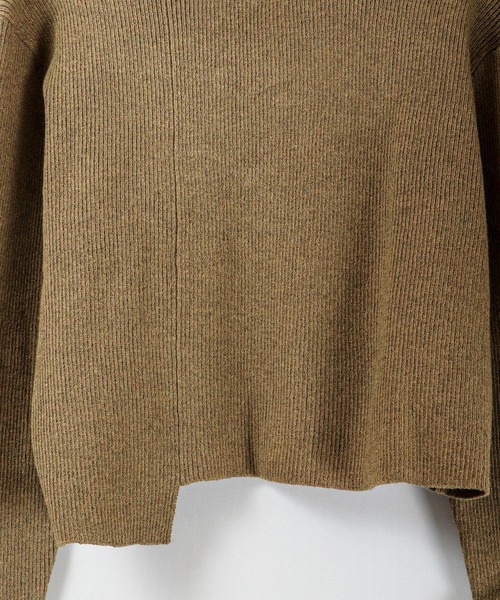 EACH.(イーチ)の「EACH 2wayバックリボンプルオーバー(ニット/セーター・レディース・グレー/イエロー・FREE)」の22枚目の写真