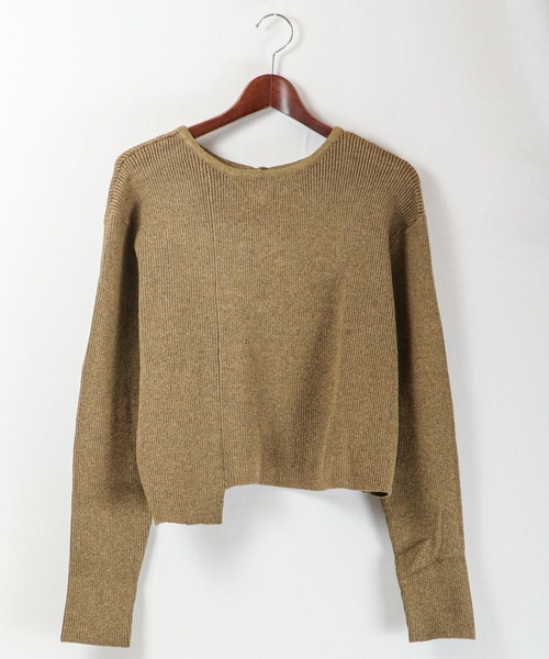 EACH.(イーチ)の「EACH 2wayバックリボンプルオーバー(ニット/セーター・レディース・グレー/イエロー・FREE)」の20枚目の写真