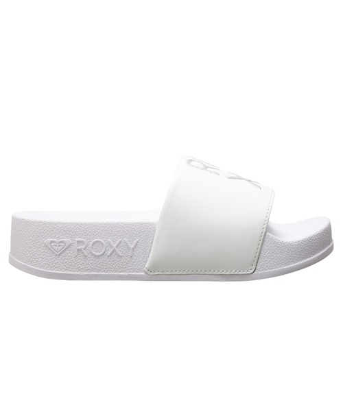 ROXY（ロキシー）の「SLIPPY TWINKLE OVERP/ロキシー厚底サンダル（サンダル・レディース・ホワイト/ブラック・SMALL/MEDIUM/LARGE）」の5枚目の写真