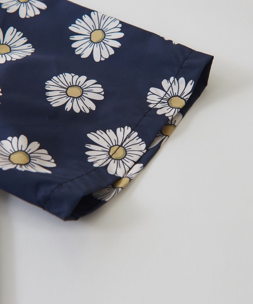 CUBE SUGAR（キューブシュガー）の「アクティブストレッチ総柄アウトドア半袖開襟シャツ（シャツ/ブラウス・レディース・カモフラージュ/オレンジ系その他/ネイビー×ホワイト・M）」の18枚目の写真