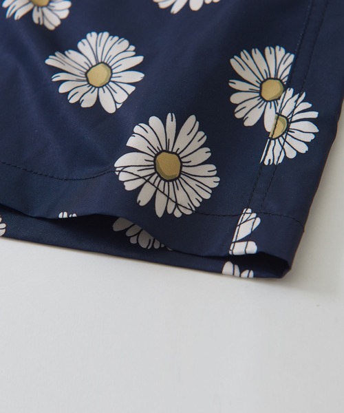 CUBE SUGAR（キューブシュガー）の「アクティブストレッチ総柄アウトドア半袖開襟シャツ（シャツ/ブラウス・レディース・カモフラージュ/オレンジ系その他/ネイビー×ホワイト・M）」の19枚目の写真