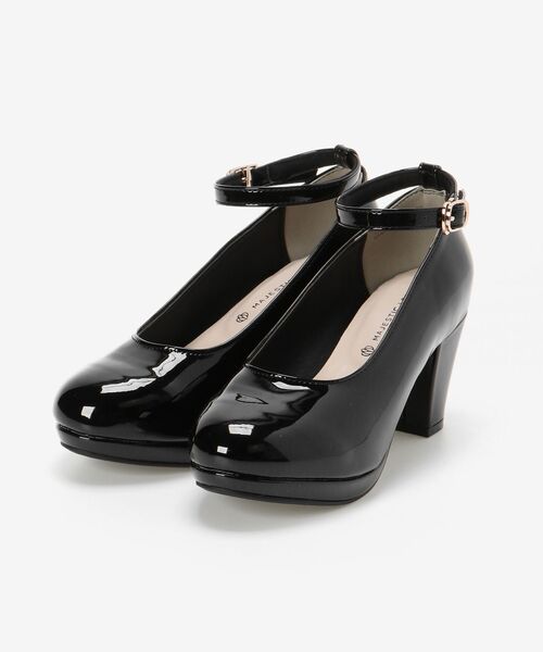 MAJESTIC LEGON(マジェスティックレゴン)の「雨でもフカフカレインパンプス(パンプス・レディース・ブラック/ベージュ・MEDIUM/LARGE/X-LARGE/SMALL)」の8枚目の写真