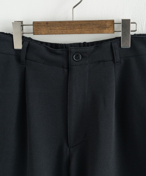 Rocky Monroe(ロッキーモンロー)の「カットジョーゼットリラックスストレッチ ワンタックワイドショートパンツ(その他パンツ・メンズ・ネイビー/ベージュ/ライトブルーグレー/杢グレー/ブラック/ホワイト・M/L/XL)」の16枚目の写真