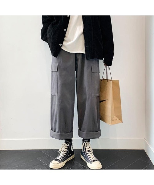 SETUP7（セットアップセブン）の「【SETUP7】REPRODUCT M-65 ミリタリーフィールドパンツ KNF（カーゴパンツ・メンズ・ブラック/グレー/カーキ・4/5）」の4枚目の写真