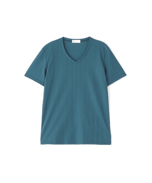TORNADO MART(トルネードマート)の「ZERO by TORNADO MART∴ランダム針抜きABSテレコ半袖カットソー(Tシャツ/カットソー・メンズ・ホワイト/ダークグリーン・M/L/LL)」の11枚目の写真