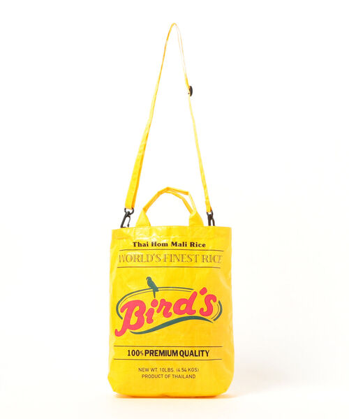 Ray BEAMS（レイビームス）の「wiffle × Ray BEAMS / 別注 ライスシート バッグ（トートバッグ・レディース・ライトブルー/その他/その他1/イエロー・ONE SIZE）」の19枚目の写真