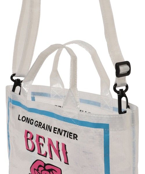 Ray BEAMS（レイビームス）の「wiffle × Ray BEAMS / 別注 ライスシート バッグ（トートバッグ・レディース・ライトブルー/その他/その他1/イエロー・ONE SIZE）」の8枚目の写真