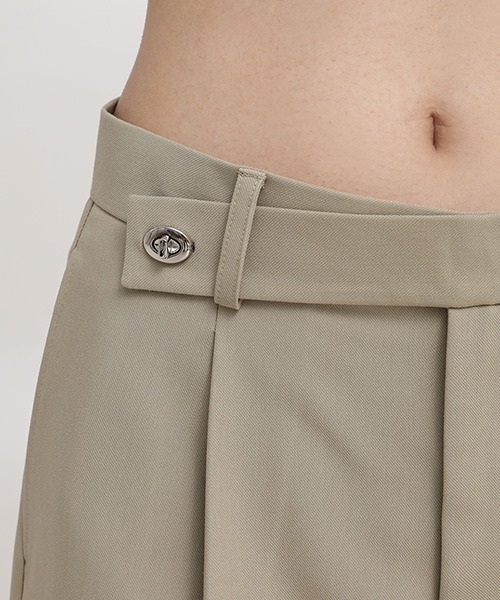 MASONPRINCE（メイソンプリンス）の「1タックセミワイドショートスラックス DK3032 【MASONPRINCE】（スラックス・メンズ・ブラック/ベージュ/ブラウン・S/M/L/XL）」の8枚目の写真