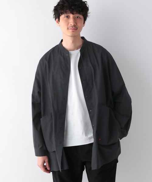 GLOBAL WORK(グローバルワーク)の「ライトBigシャツ/Blintw/273457(シャツ/ブラウス・メンズ・ブラック/グレー・MEDIUM/LARGE)」の11枚目の写真