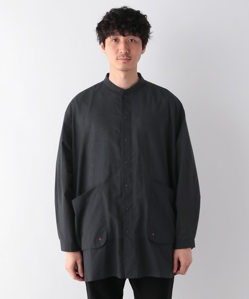 GLOBAL WORK(グローバルワーク)の「ライトBigシャツ/Blintw/273457(シャツ/ブラウス・メンズ・ブラック/グレー・MEDIUM/LARGE)」の15枚目の写真
