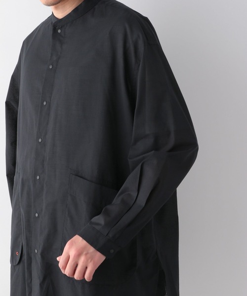 GLOBAL WORK(グローバルワーク)の「ライトBigシャツ/Blintw/273457(シャツ/ブラウス・メンズ・ブラック/グレー・MEDIUM/LARGE)」の8枚目の写真