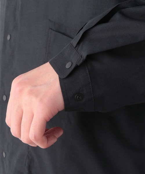 GLOBAL WORK(グローバルワーク)の「ライトBigシャツ/Blintw/273457(シャツ/ブラウス・メンズ・ブラック/グレー・MEDIUM/LARGE)」の12枚目の写真