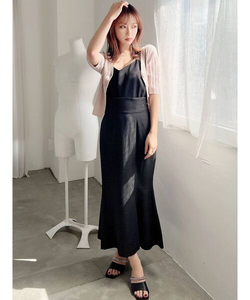 RESEXXY（リゼクシー）の「2wayニットトップス（ニット/セーター・レディース・ブラック/グリーン/ベージュ・FREE）」の12枚目の写真